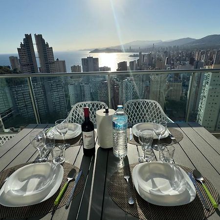 Highrise Apartment With Stunning Views From Private Balcony 85 Бенидорм Экстерьер фото