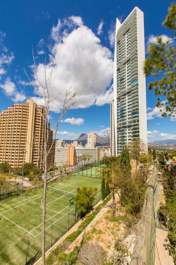 Highrise Apartment With Stunning Views From Private Balcony 85 Бенидорм Экстерьер фото
